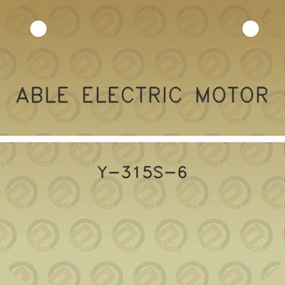 able-electric-motor-y-315s-6