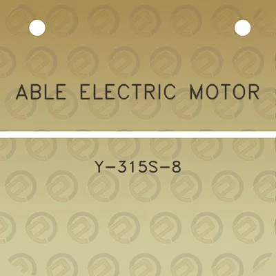 able-electric-motor-y-315s-8