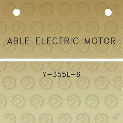 able-electric-motor-y-355l-6