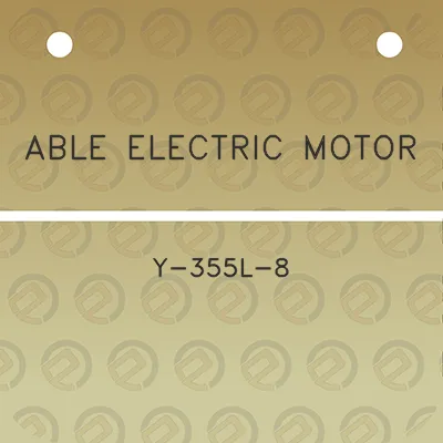 able-electric-motor-y-355l-8