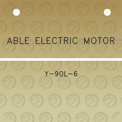 able-electric-motor-y-90l-6