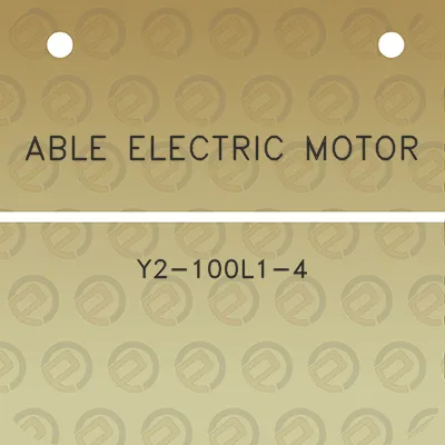 able-electric-motor-y2-100l1-4