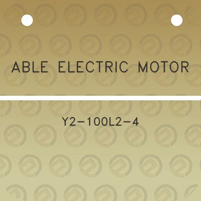 able-electric-motor-y2-100l2-4