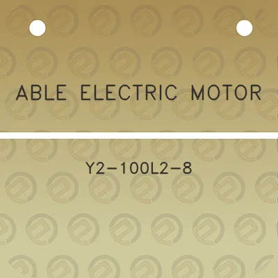 able-electric-motor-y2-100l2-8