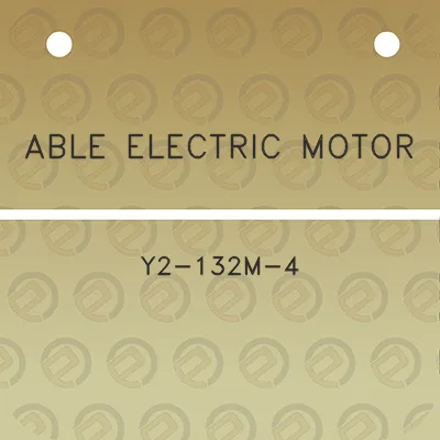 able-electric-motor-y2-132m-4