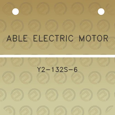 able-electric-motor-y2-132s-6