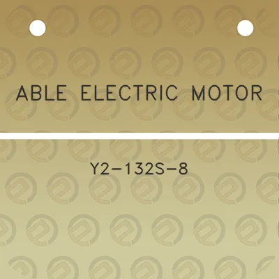 able-electric-motor-y2-132s-8