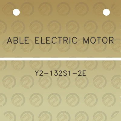 able-electric-motor-y2-132s1-2e