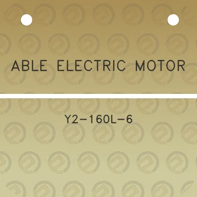 able-electric-motor-y2-160l-6