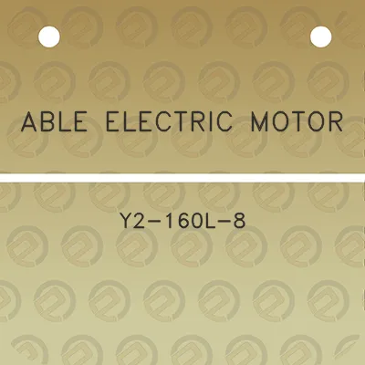 able-electric-motor-y2-160l-8