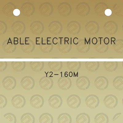 able-electric-motor-y2-160m