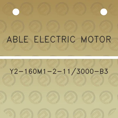 able-electric-motor-y2-160m1-2-113000-b3