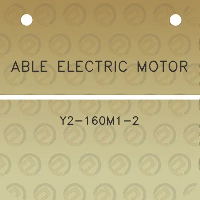 able-electric-motor-y2-160m1-2