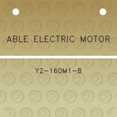 able-electric-motor-y2-160m1-8