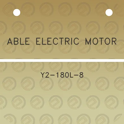 able-electric-motor-y2-180l-8