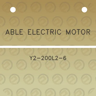 able-electric-motor-y2-200l2-6