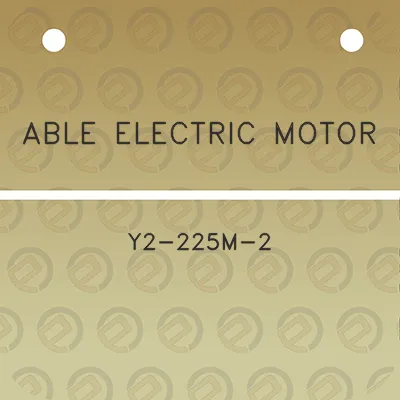 able-electric-motor-y2-225m-2