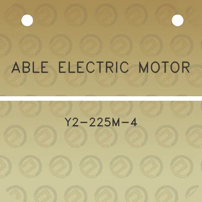 able-electric-motor-y2-225m-4