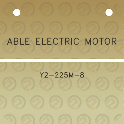 able-electric-motor-y2-225m-8