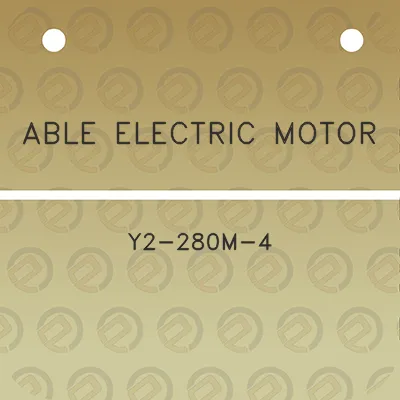 able-electric-motor-y2-280m-4