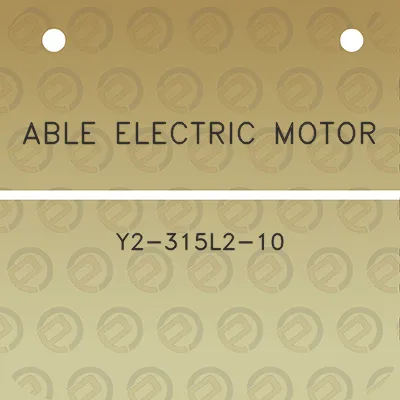 able-electric-motor-y2-315l2-10