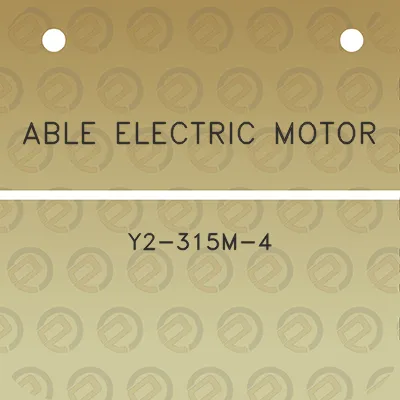 able-electric-motor-y2-315m-4