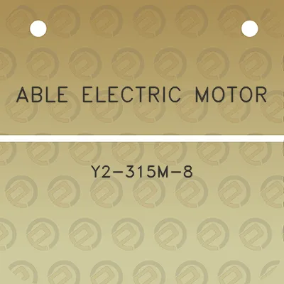 able-electric-motor-y2-315m-8