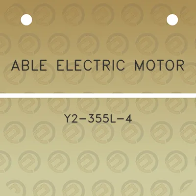 able-electric-motor-y2-355l-4