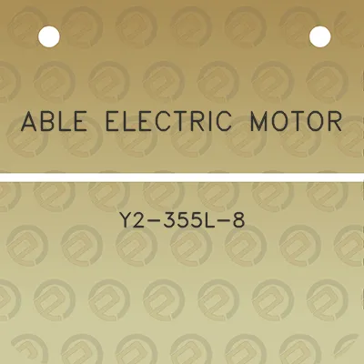 able-electric-motor-y2-355l-8