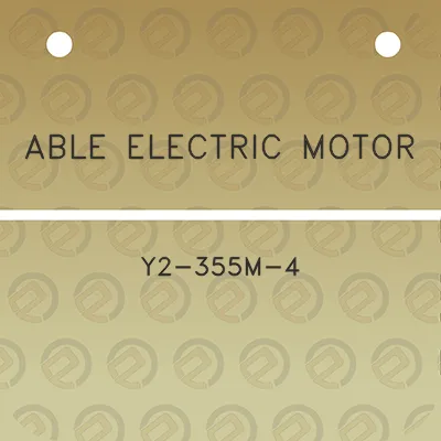 able-electric-motor-y2-355m-4