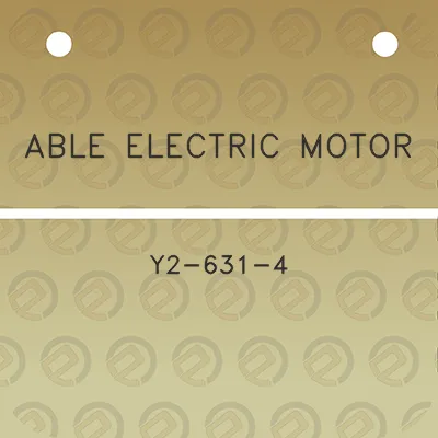 able-electric-motor-y2-631-4