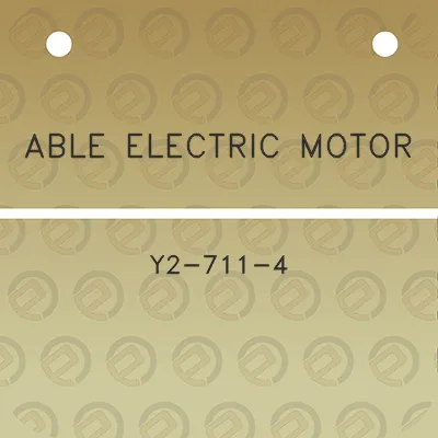 able-electric-motor-y2-711-4