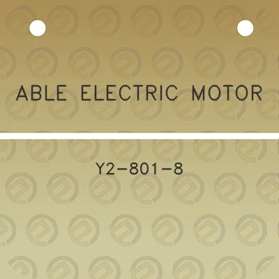 able-electric-motor-y2-801-8