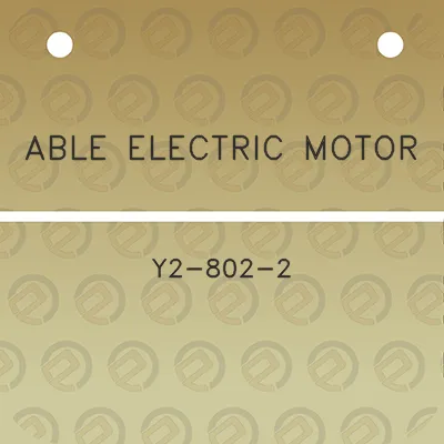 able-electric-motor-y2-802-2