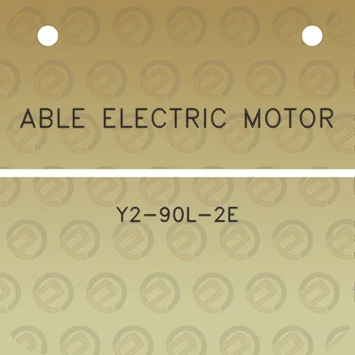 able-electric-motor-y2-90l-2e