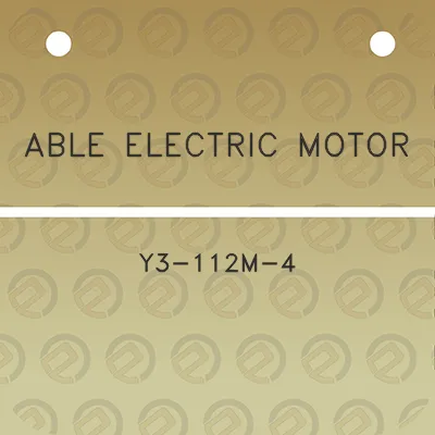 able-electric-motor-y3-112m-4