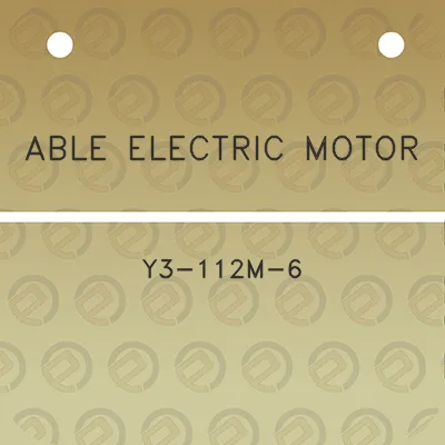 able-electric-motor-y3-112m-6