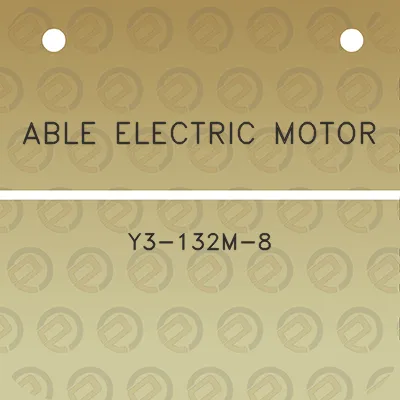 able-electric-motor-y3-132m-8