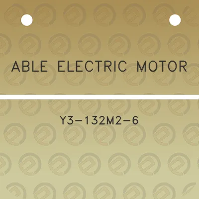 able-electric-motor-y3-132m2-6