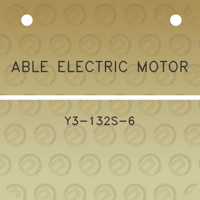 able-electric-motor-y3-132s-6