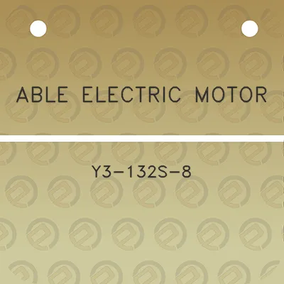 able-electric-motor-y3-132s-8