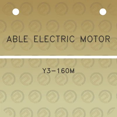 able-electric-motor-y3-160m