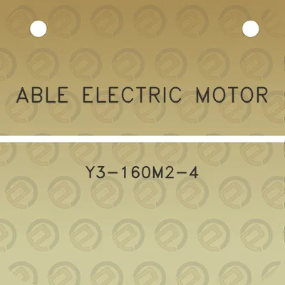 able-electric-motor-y3-160m2-4