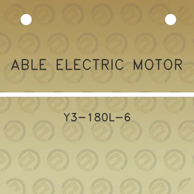 able-electric-motor-y3-180l-6