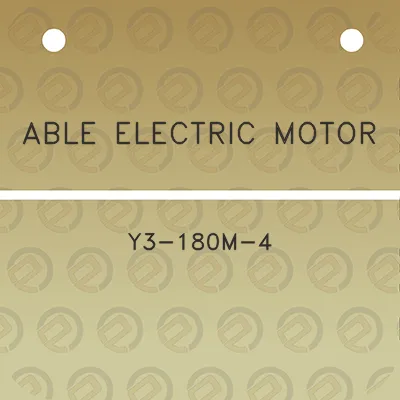 able-electric-motor-y3-180m-4