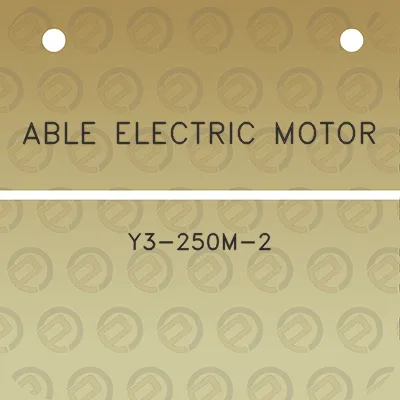 able-electric-motor-y3-250m-2