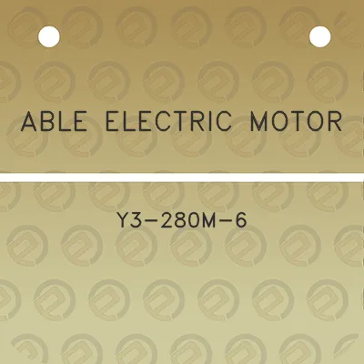 able-electric-motor-y3-280m-6