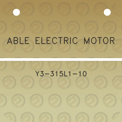 able-electric-motor-y3-315l1-10