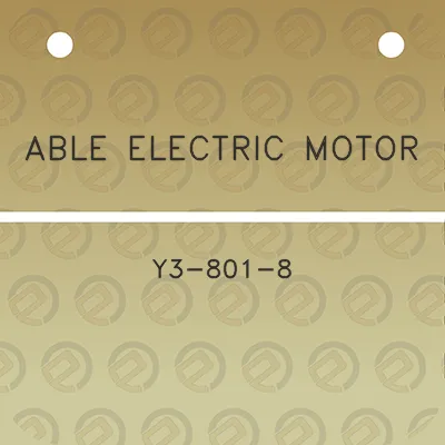 able-electric-motor-y3-801-8