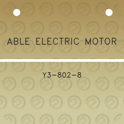 able-electric-motor-y3-802-8